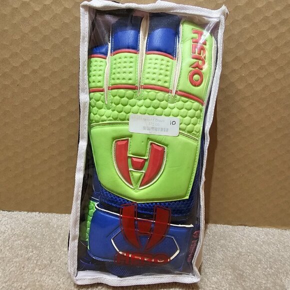 HERO 11 Paragon Goalkeeping Soccer Gloves Size 10- Lightly Used - Picture 4 of 5
